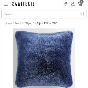 ZGallerie - Brand New Bijou Pillow